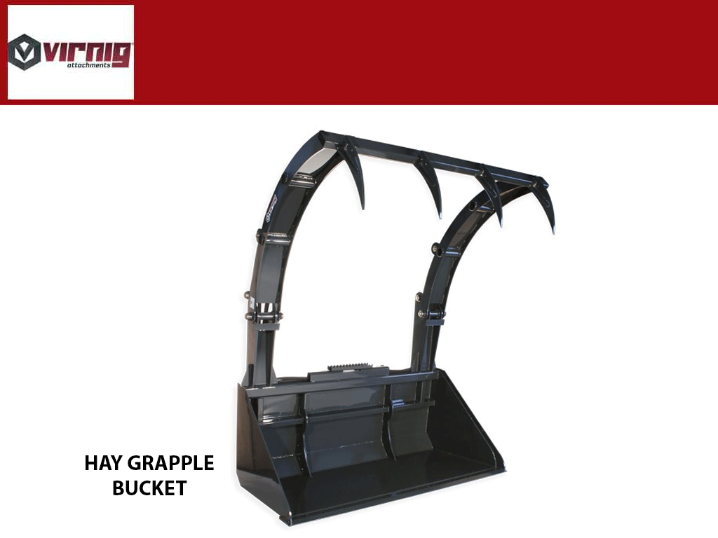 Virnig Hay Bucket Grapple (SSL)(CTL)