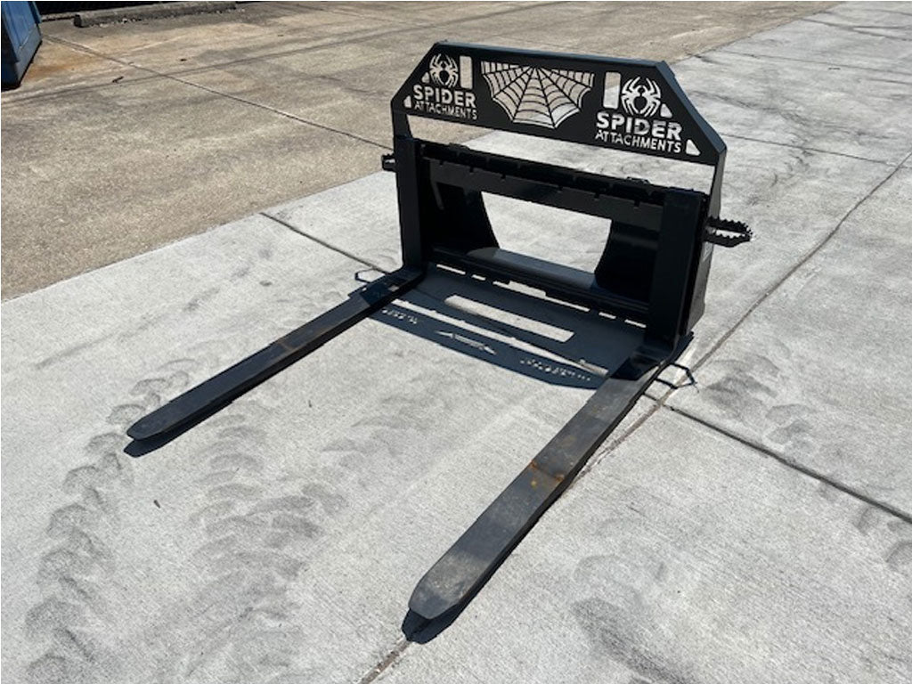 Conjuntos de horquillas para palés de alta resistencia SPIDER para minicargadoras