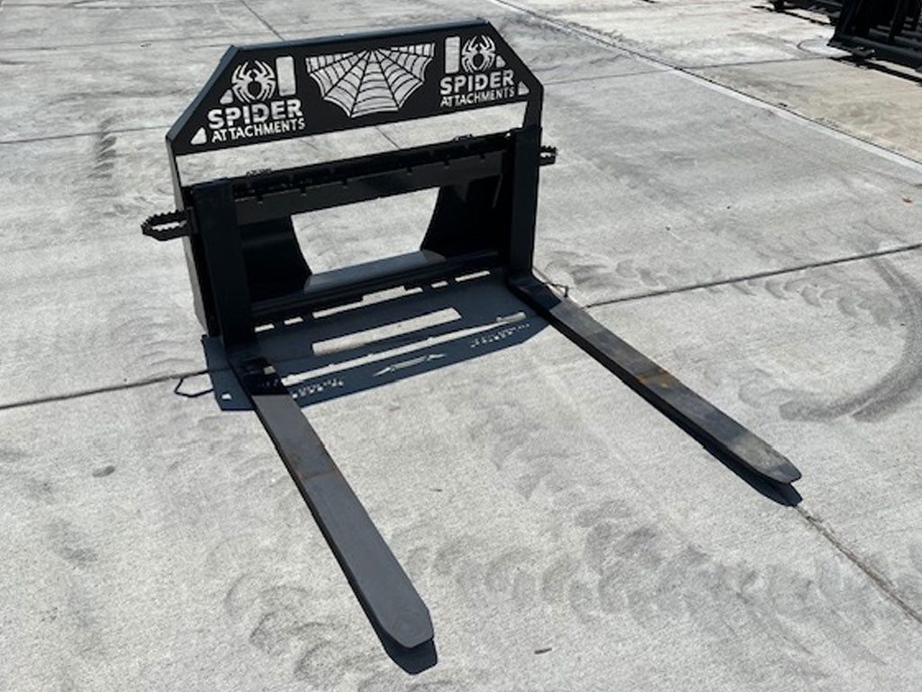 Conjuntos de horquillas para palés de alta resistencia SPIDER para minicargadoras