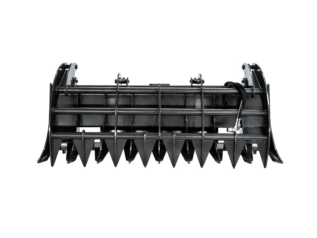 SPIDER Heavy Duty Grapple Rake for skid steer loaders