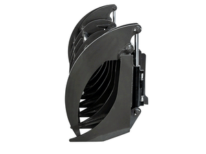 SPIDER Heavy Duty Grapple Rake for skid steer loaders