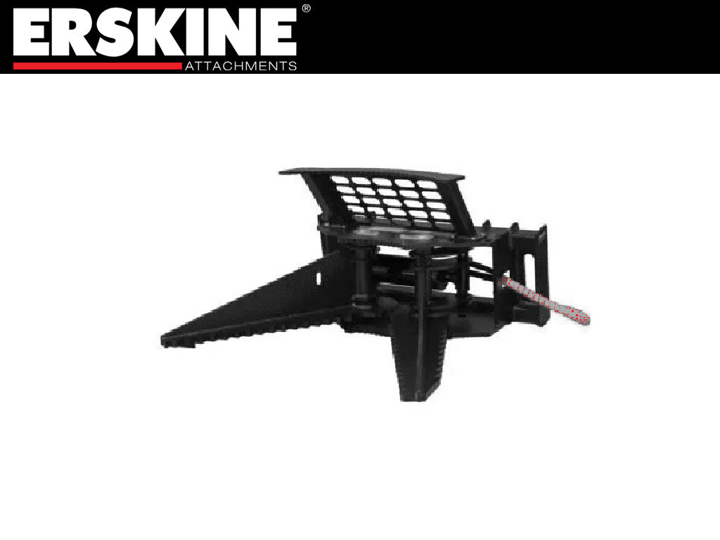 ERSKINE Heavy Duty tree puller for skid steer