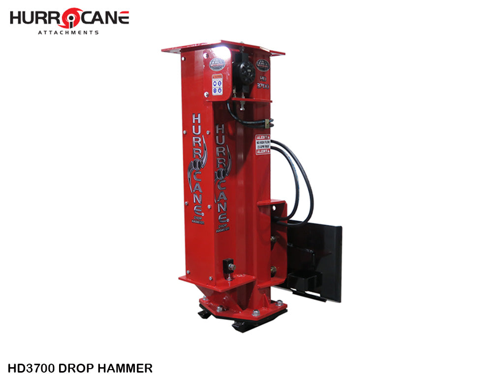 HURRICANE ATTACHMENTS HD3700 DROP HAMMER FOR SKID STEERS