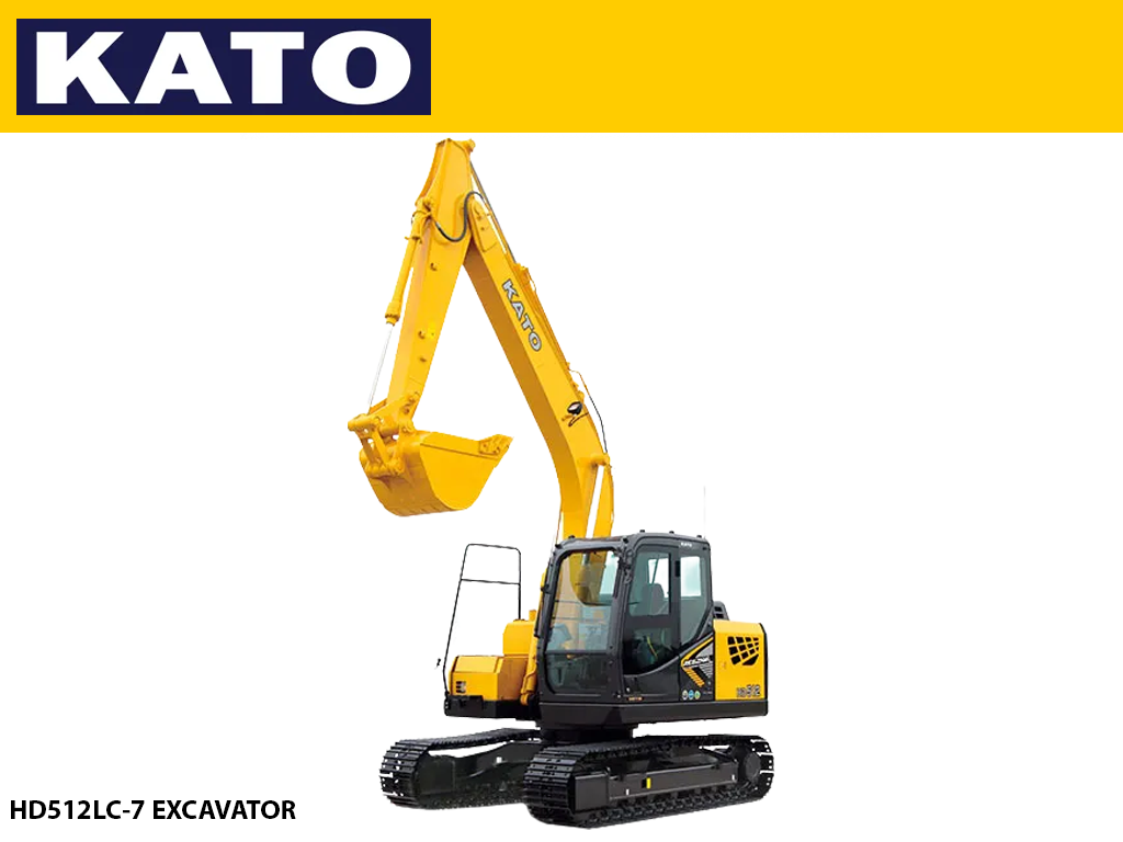 KATO HD512LC-7 Excavator KATO HD512LC-7 Excavator