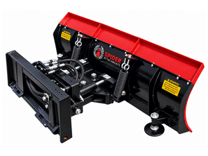SPIDER ATTACHMENTS Heavy Duty Snow Blades for skid steer loaders