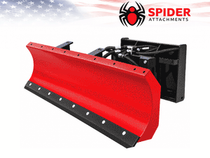 SPIDER ATTACHMENTS Heavy Duty Snow Blades for skid steer loaders