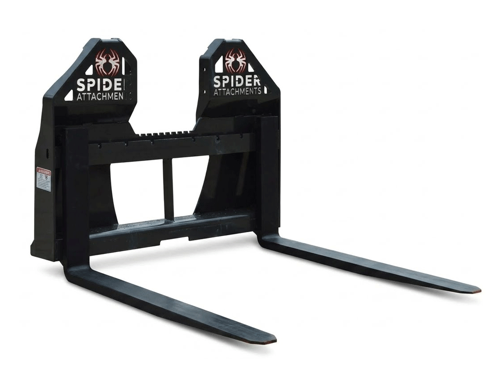 Conjuntos de horquillas para palés de servicio pesado SPIDER para minicargadoras