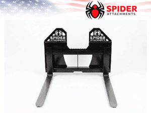 Conjuntos de horquillas para palés de servicio pesado SPIDER para minicargadoras