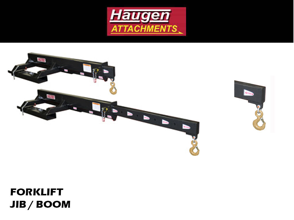 HAUGEN BOOM / JIB FOR FORKLIFT