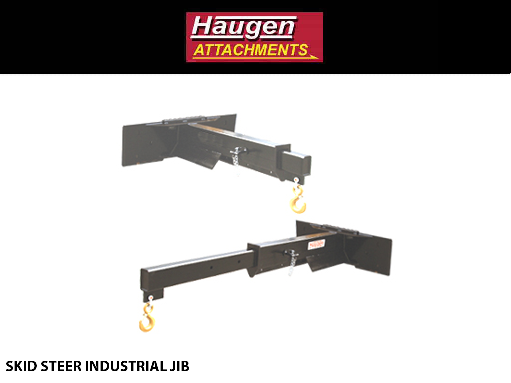 HAUGEN INDUSTRIAL JIB FOR SKID-STEER
