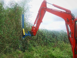 AUGER TORQUE hedge trimmer attachment