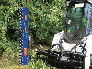 AUGER TORQUE hedge trimmer attachment