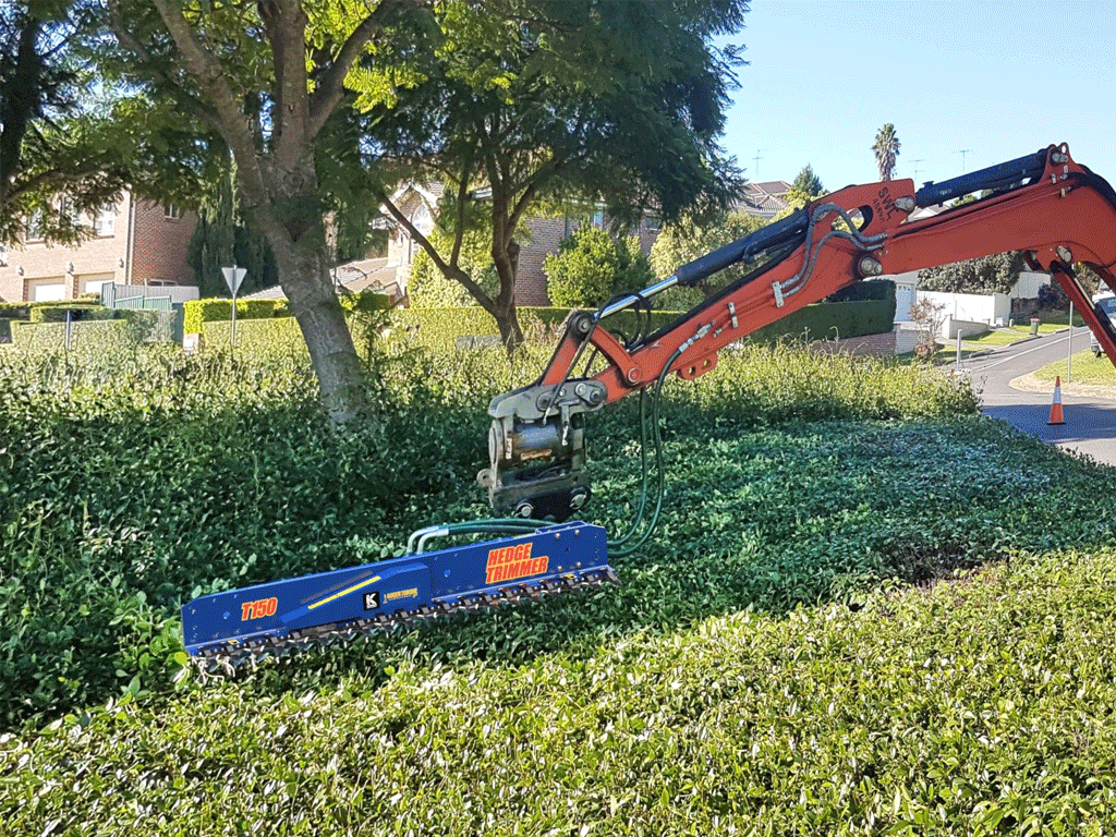 AUGER TORQUE hedge trimmer attachment