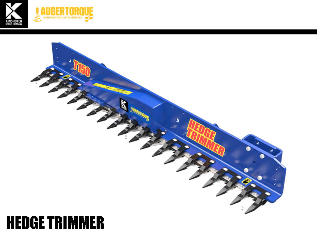 AUGER TORQUE hedge trimmer attachment