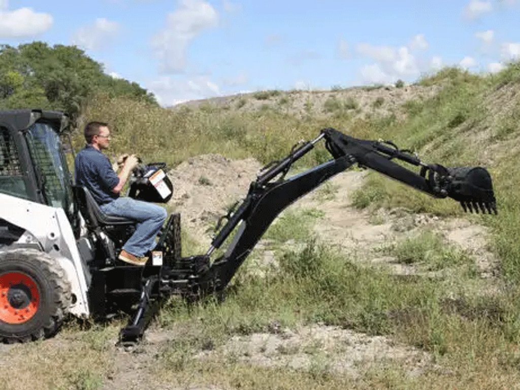ESRKINE backhoe attachment