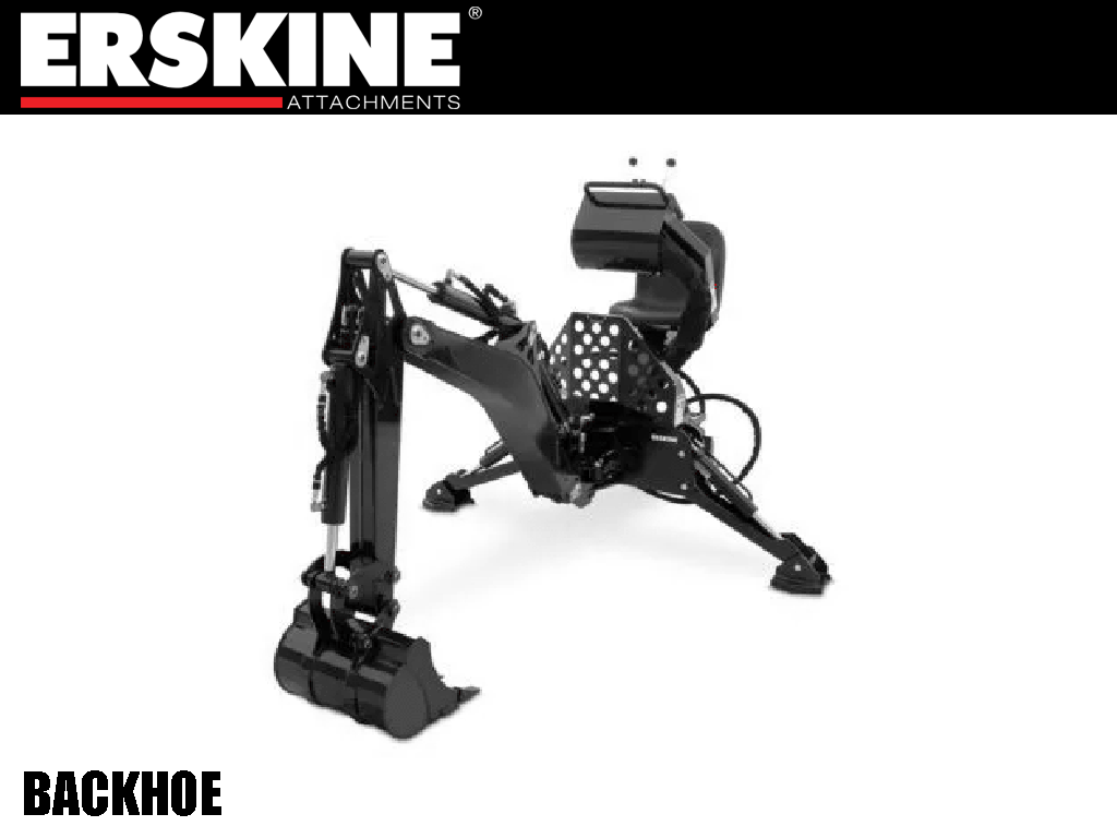 ESRKINE backhoe attachment