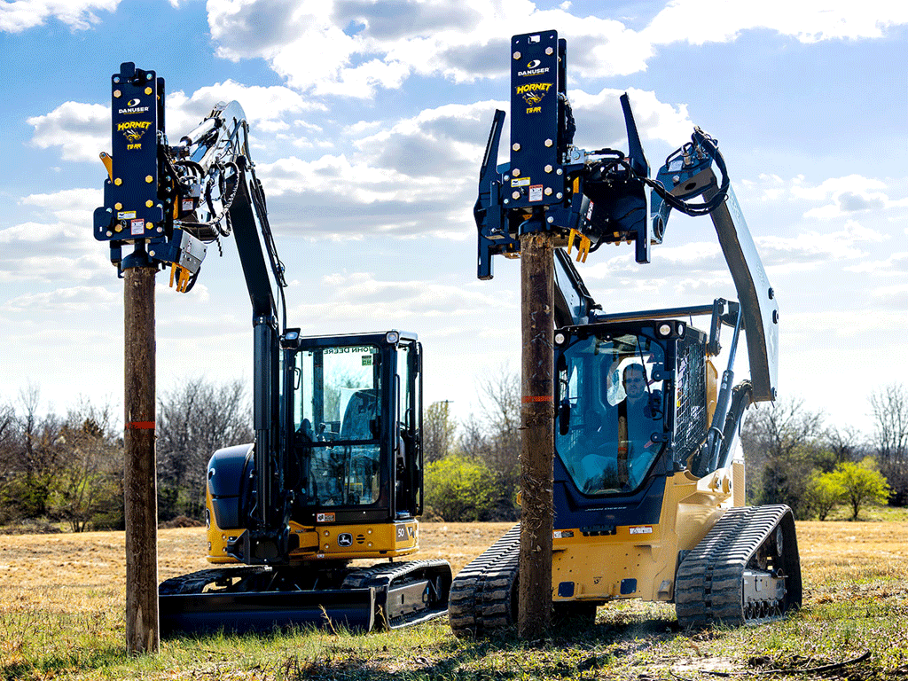 DANUSER Hornet post driver