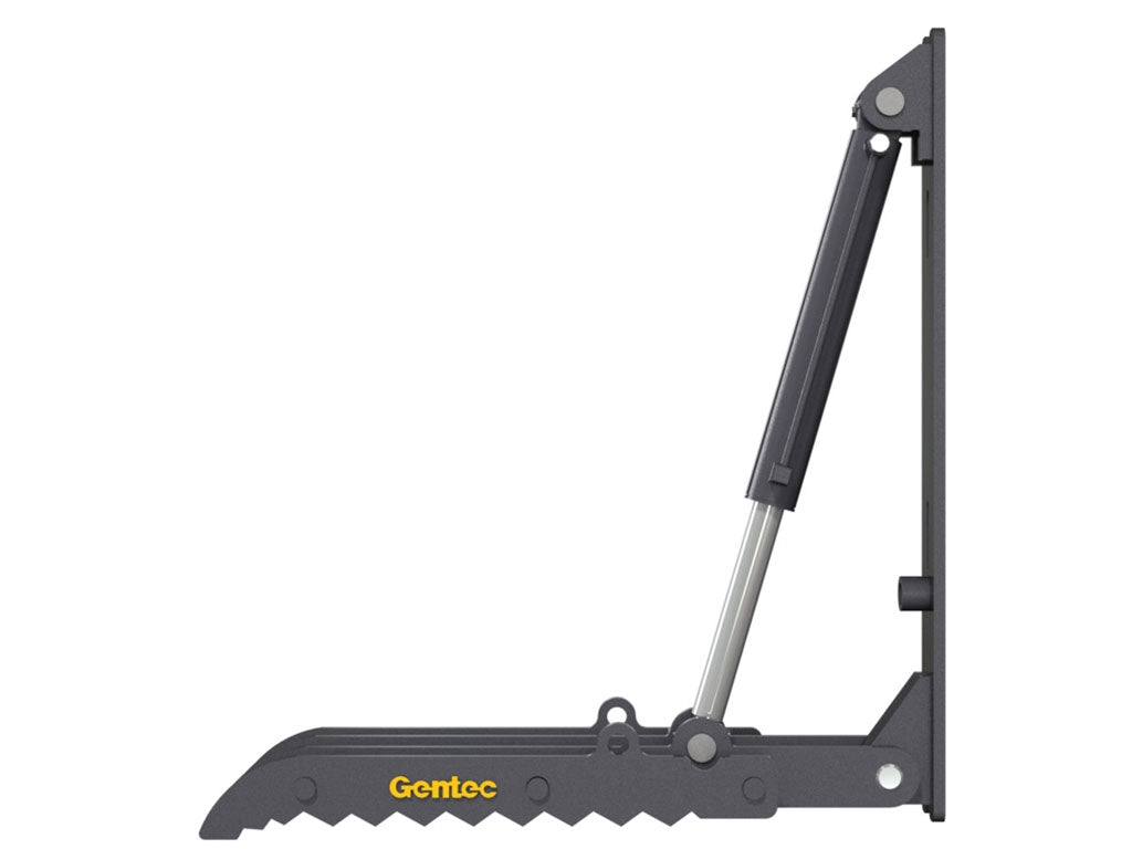 Pulgares de excavadora mecánicos universales HT1860 Gentec, excavadoras de 22500-39000 lbs