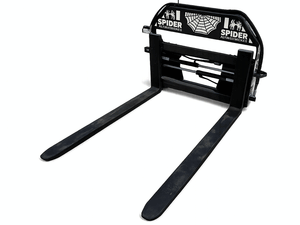 Horquillas hidráulicas para paletas SPIDER Extreme Duty para minicargadora