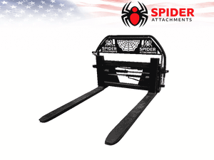 Horquillas hidráulicas para paletas SPIDER Extreme Duty para minicargadora