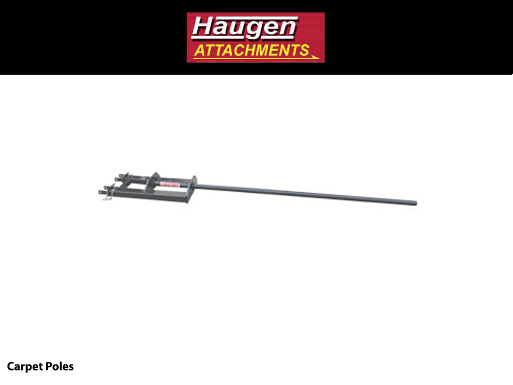 HAUGEN CARPET POLES FOR TELEHANDLERS/FORKLIFTS