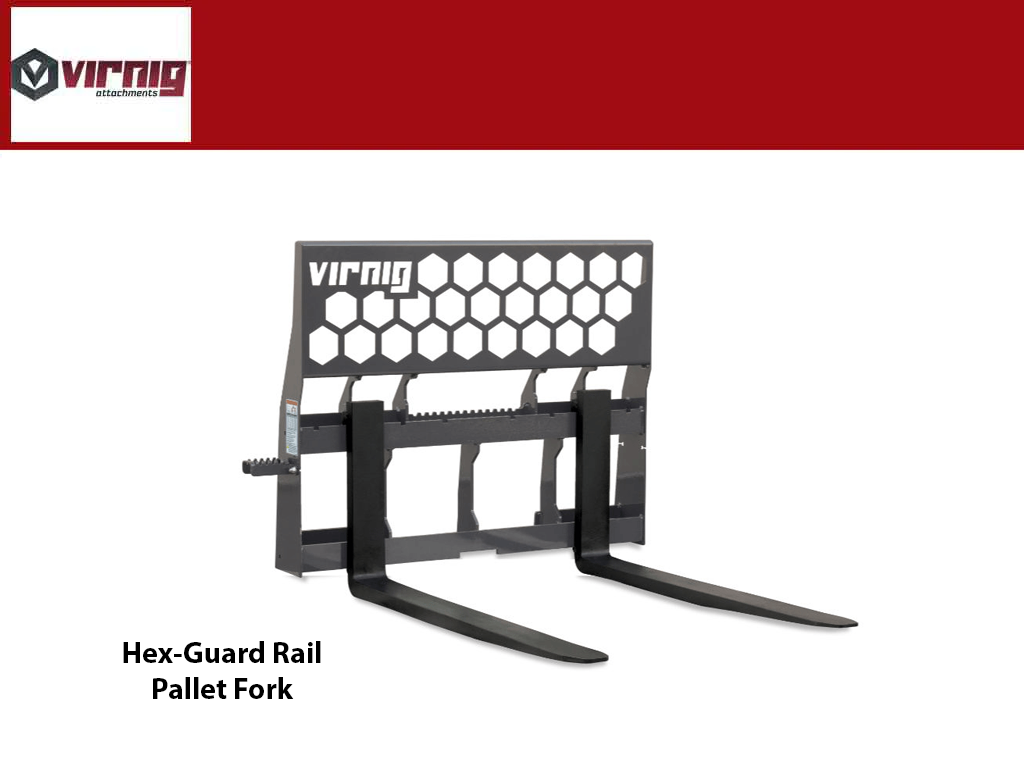 Virnig Hex-Guard Rail Pallet Fork (SSL)(CTL)