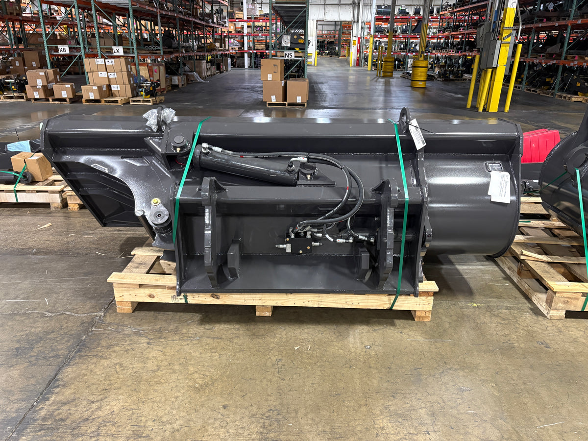 WERK BRAU Hydra-Clamp Cuchara y rastrillo para excavadoras 24,000 - 42,000 lbs (12 &amp; 15MT)
