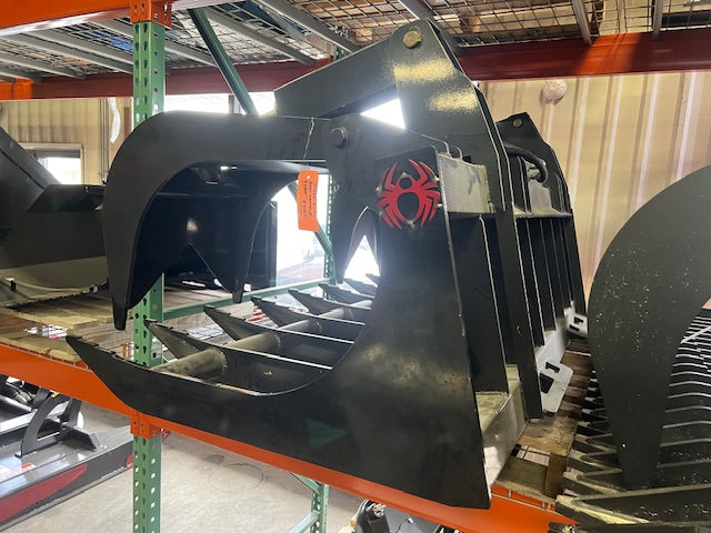 SPIDER Extreme Duty 72" Root Grapple for skid steer