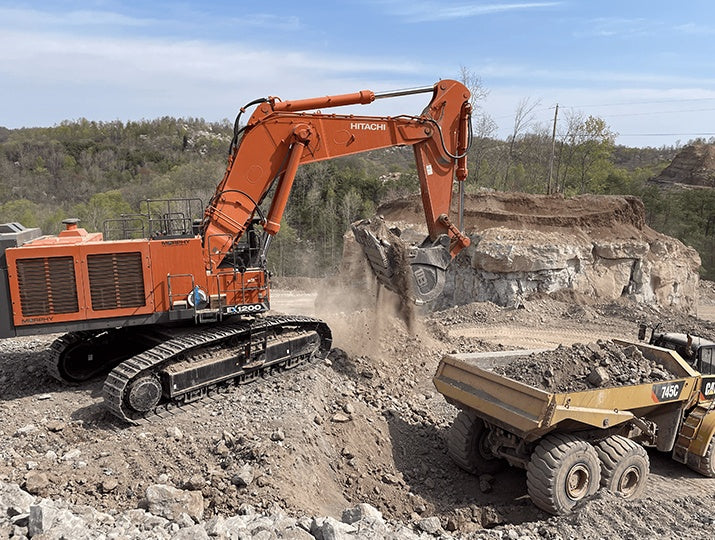 WERK-BRAU Extreme Duty Rock Buckets for 50,000 - 59,000 lbs. Excavators (25MT)