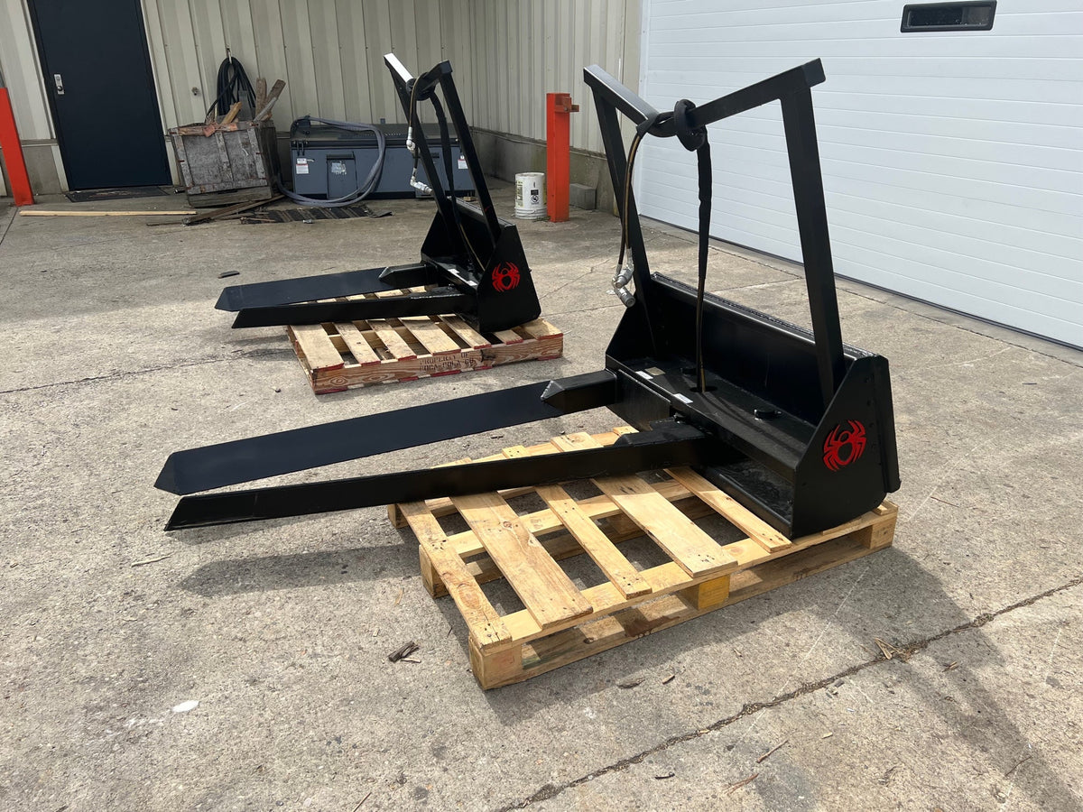 SPIDER ATTACHMENTS NURSERY FORKS FOR MINI LOADER