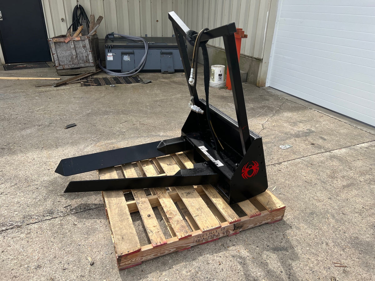 SPIDER ATTACHMENTS NURSERY FORKS FOR MINI LOADER