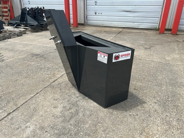 SPIDER dispensing / concrete bucket for mini loader