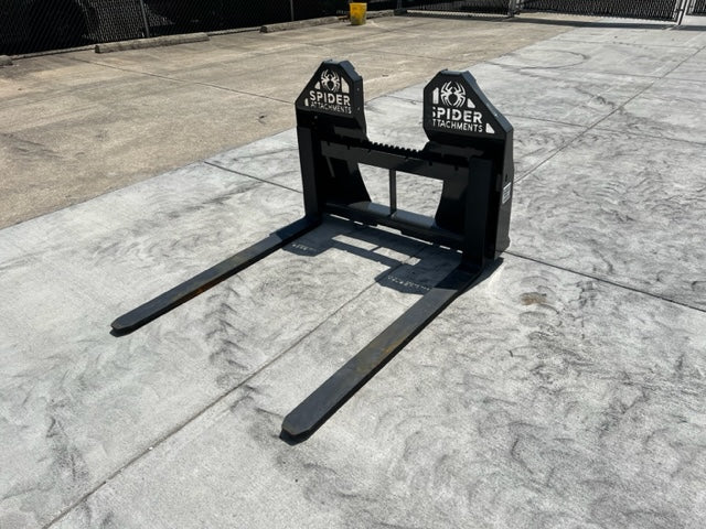 Conjuntos de horquillas para palés de servicio pesado SPIDER para minicargadoras