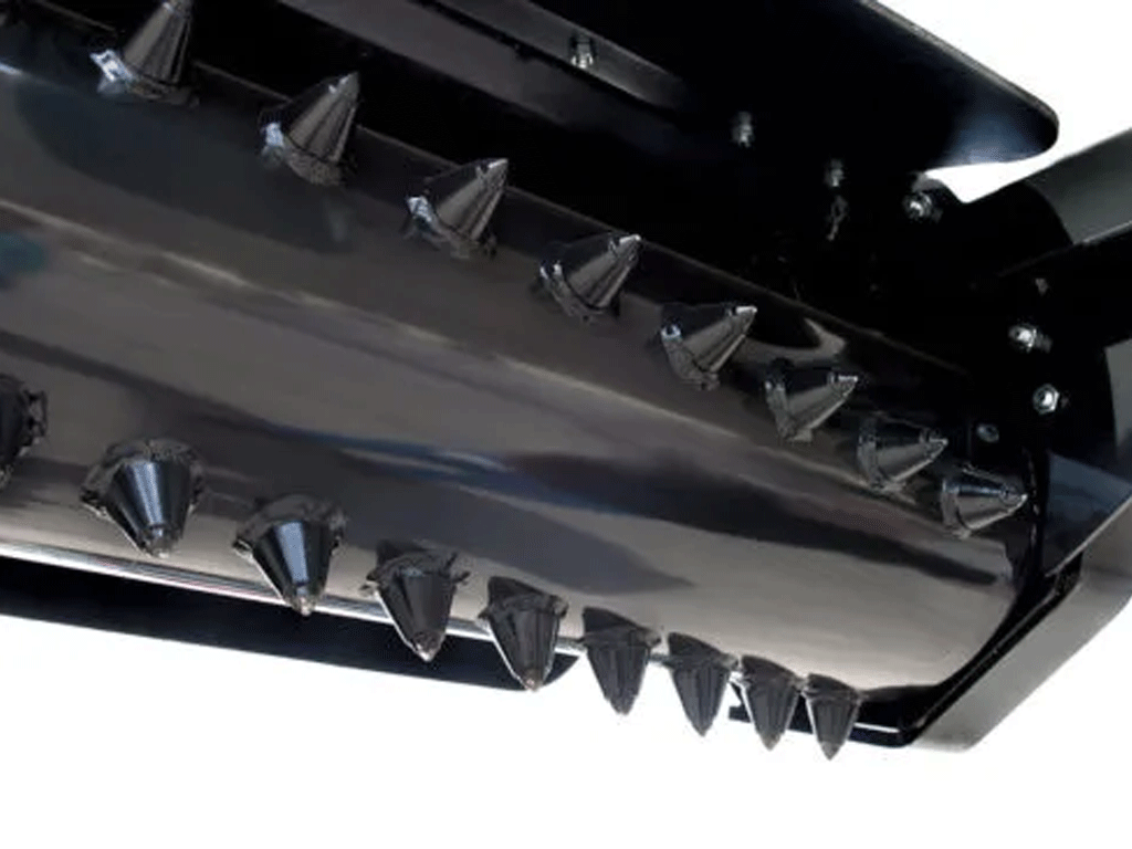 Erskine Floating soil conditioner for skid steer loader