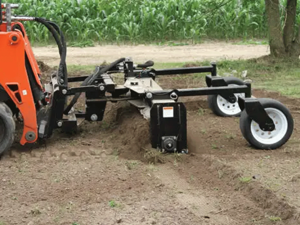 Erskine Floating soil conditioner for skid steer loader