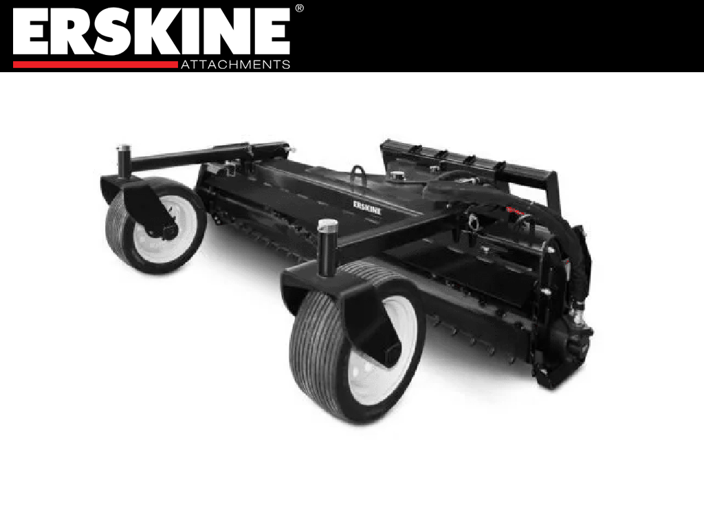 Erskine Floating soil conditioner for skid steer loader