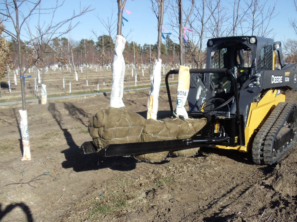 DPM nursery jaws 1 new style for machines with universal skid steer coupler