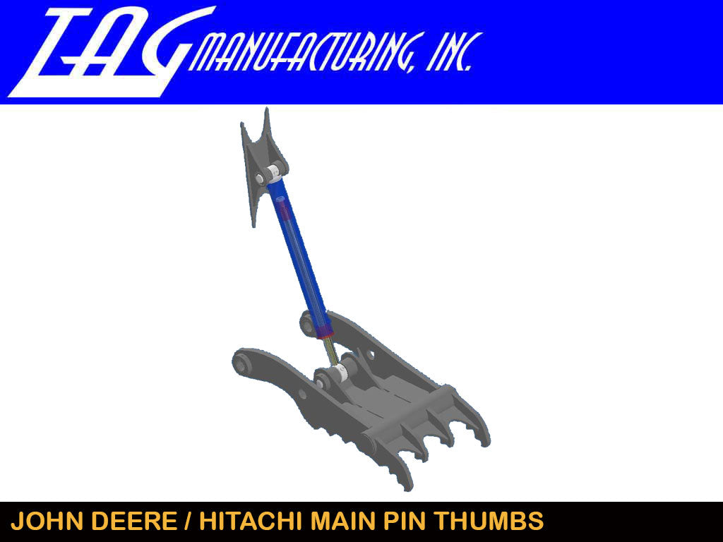 TAG main pin thumb for JOHN DEERE & HITACHI mini excavators