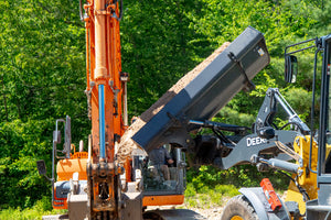 WERK BRAU Hydra-Clamp Cuchara y rastrillo para excavadoras 24,000 - 42,000 lbs (12 &amp; 15MT)