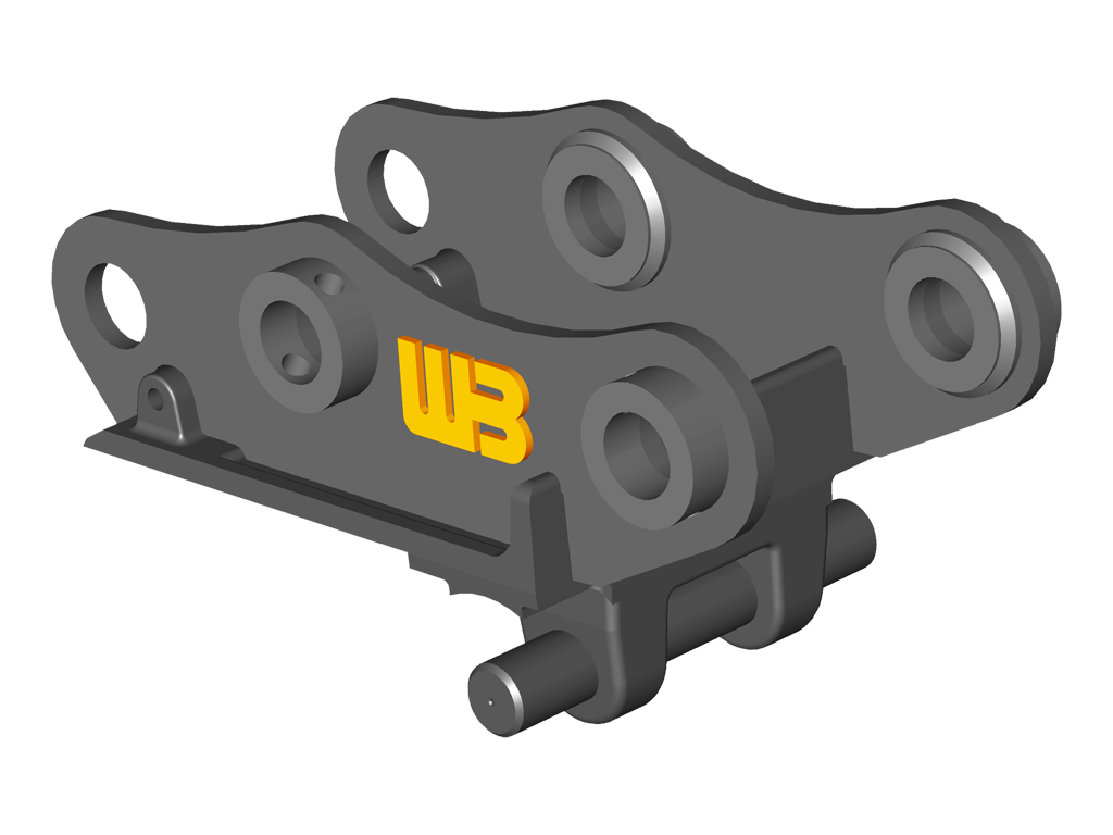 WERK-BRAU KLAC Coupler for excavators 2,100 - 5,000 lbs. Excavators (Mini 76)