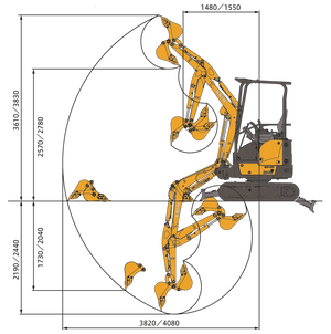 KATO 17V5 Mini Excavator