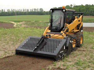 ERSKINE Landscape Rake for skid steer