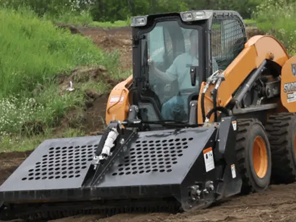 ERSKINE Landscape Rake for skid steer