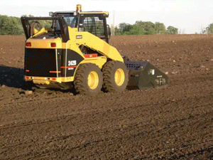 ERSKINE Landscape Rake for skid steer