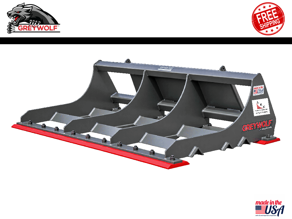 GREYWOLF land plane attachment for skid steer