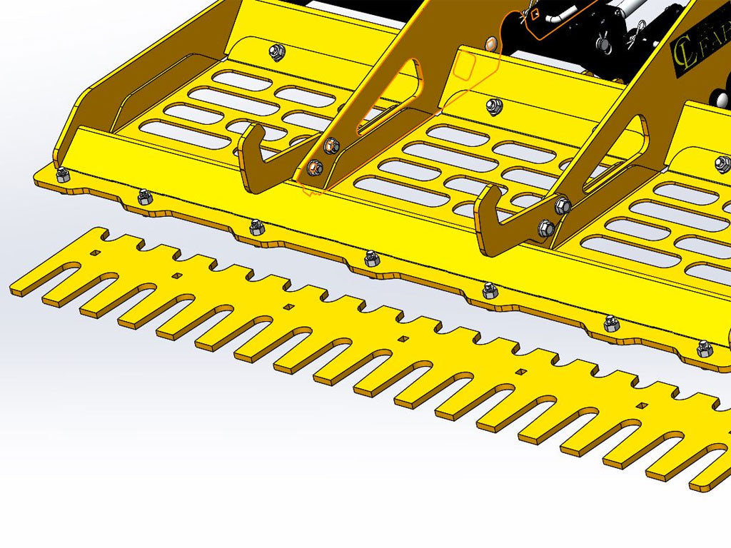 CL Fabrication land leveler for skid steer