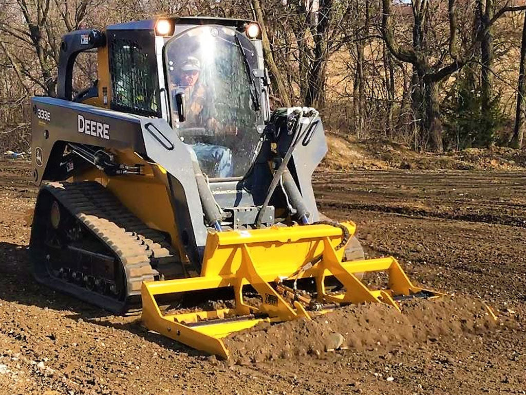 CL Fabrication land leveler for skid steer