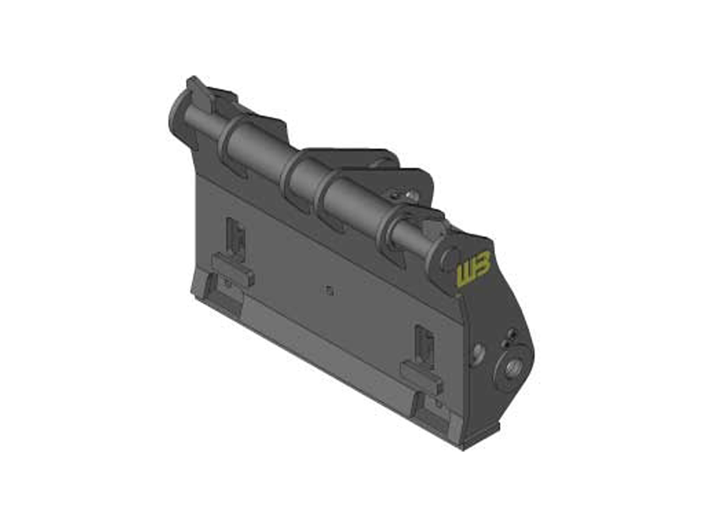 WERK-BRAU Hydraulic Couplers for Wheel loaders 33,000 - 43,000 lbs. (class 4)