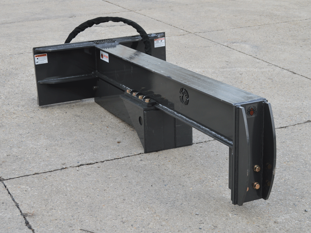 SPIDER 40 ton inverted log splitter for skid steer