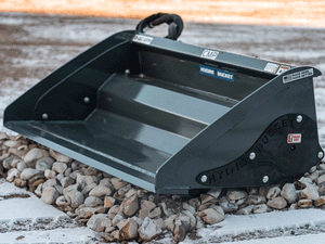 CMP mini hydra bucket for mini loaders
